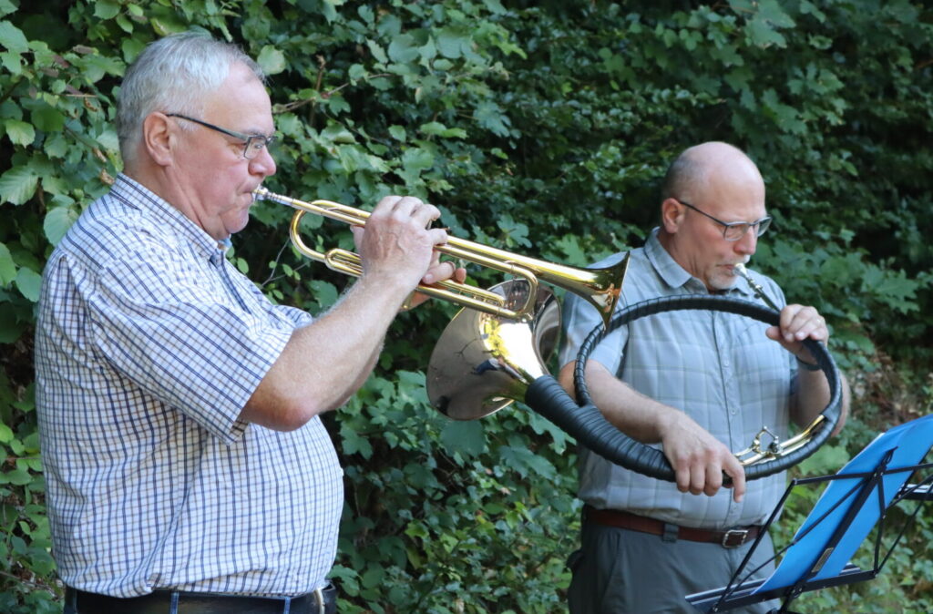 Trompete und Waldhorn